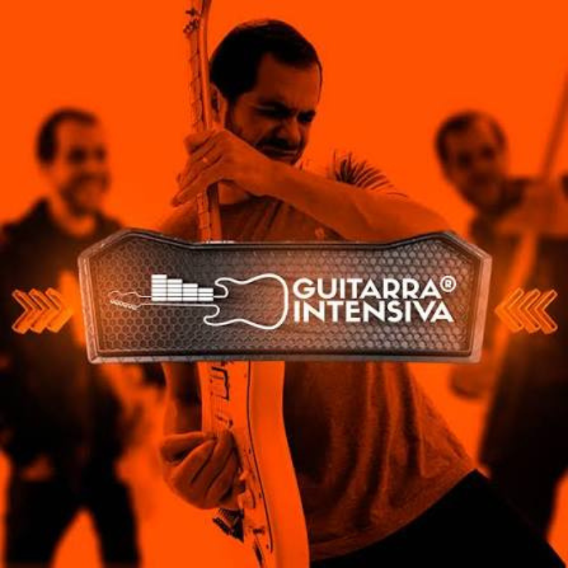 Curso Guitarra Intensiva para aprender guitarra do zero com método passo a passo.